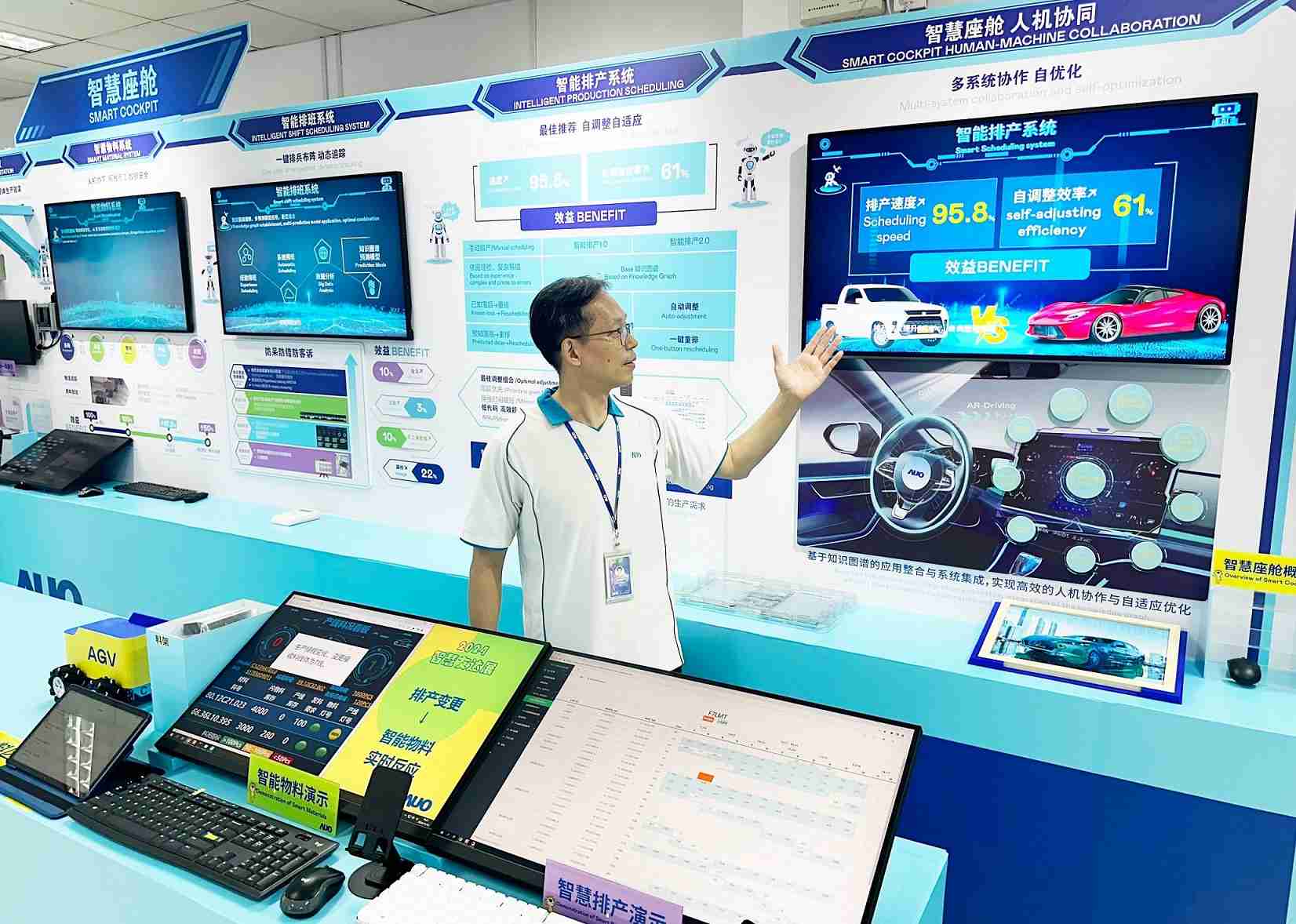 人生就是博厦门将5G+ABC技术串联生产管理全流程，，，打通研发、、采购、、、、生管、、制程、、设备、、质量等产品全生命周期制造流程，，，，完成数字化设计、、、、智慧供应链、、、智能座舱、、、全流程设备管理、、数据驱动优化、、智慧在线检测、、、智慧品管等自适应生产模式升级